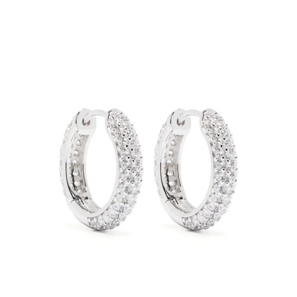 Darkai Silver Earrings Men